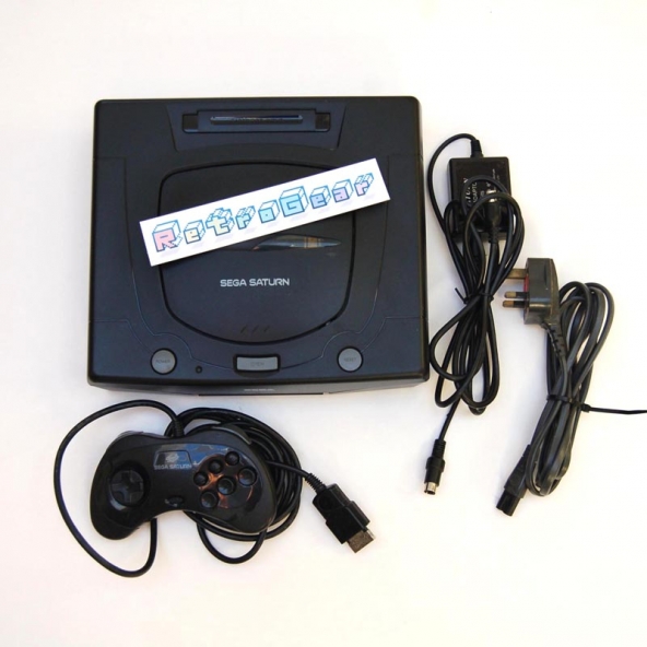 Sega Saturn unboxed