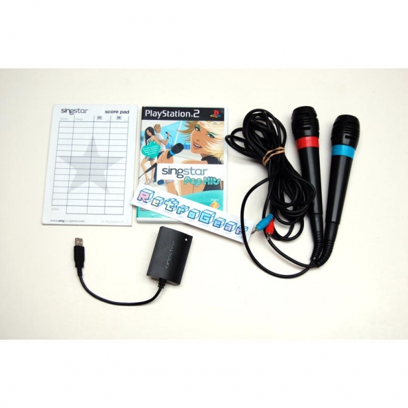 Singstar Pop Hits plus Microphones